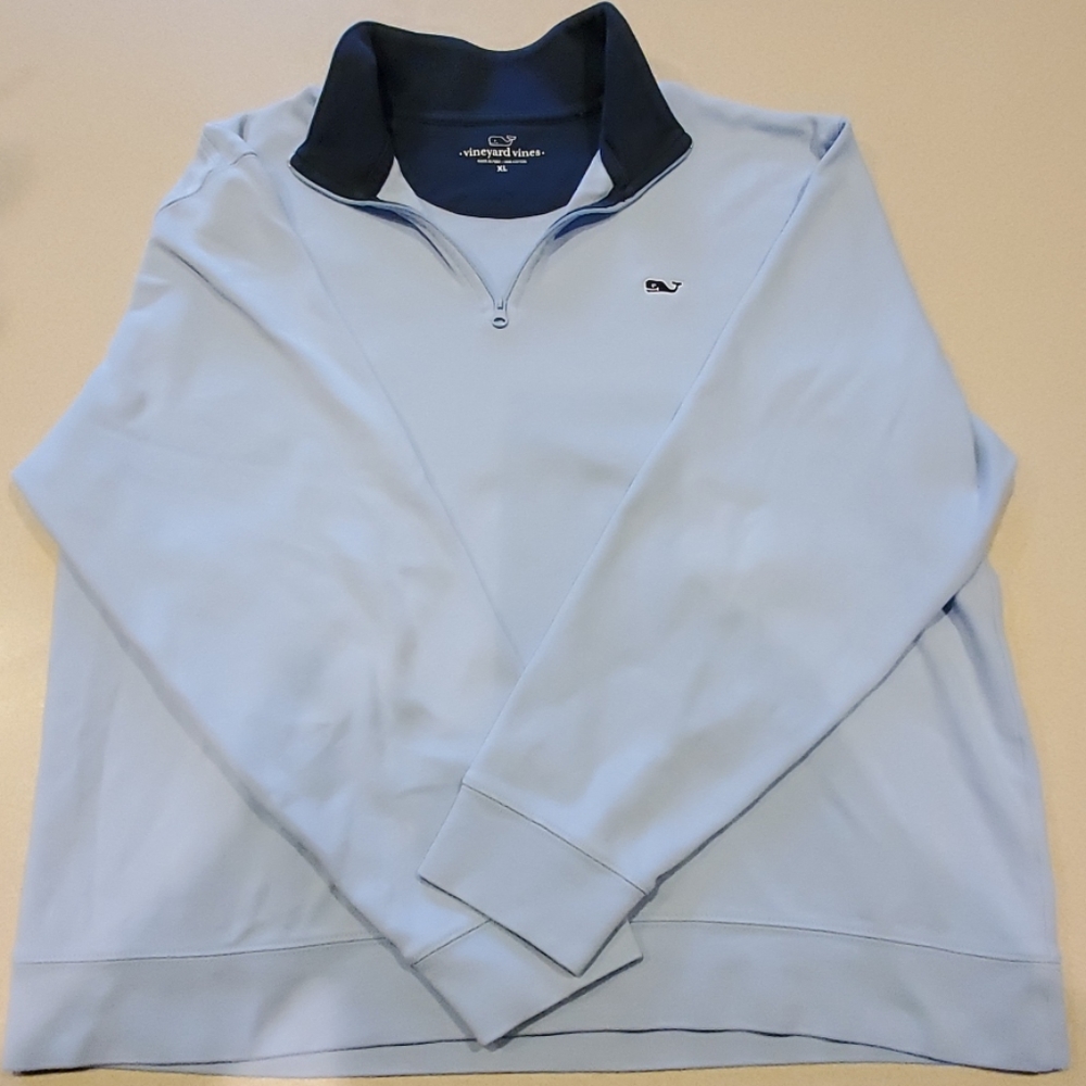 Vineyard Vines men's Quarter Zip Sweater